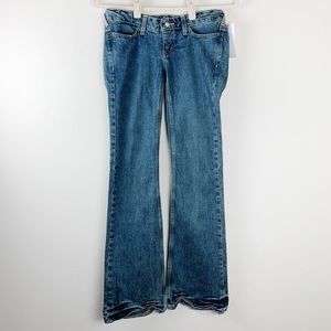 Club Skinny Breathless Jeans Size 25 Ruched Hems